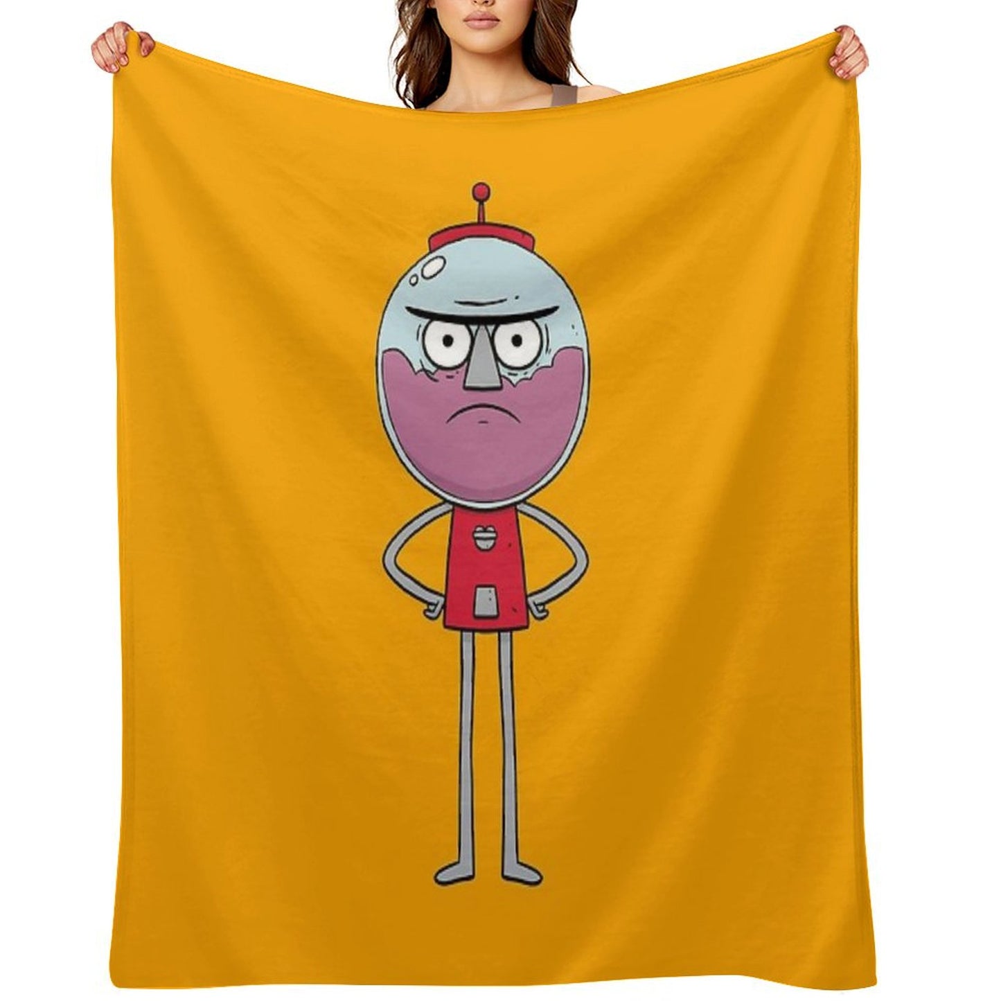 Regular Show - Benson Throw Blanket