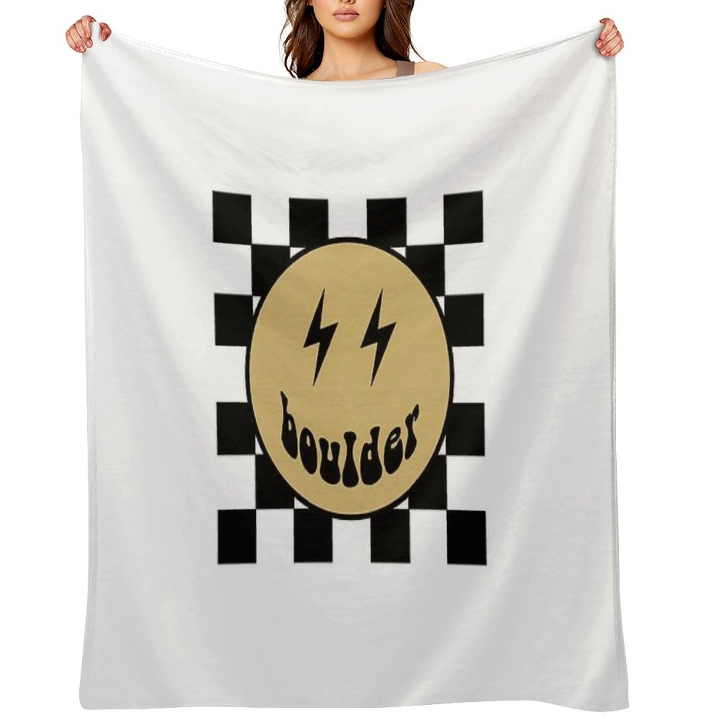 Boulder Throw Blanket