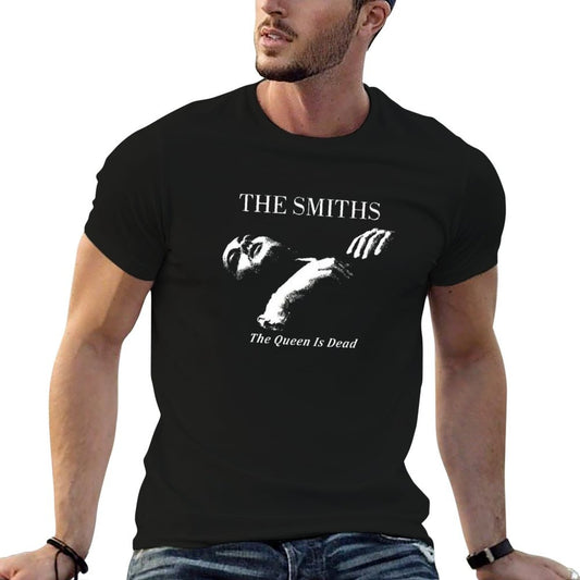 The Smiths The Queen Is Dead Ribbed Collar T-Shirt