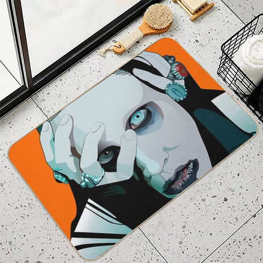 Marilyn Manson Bath Mat