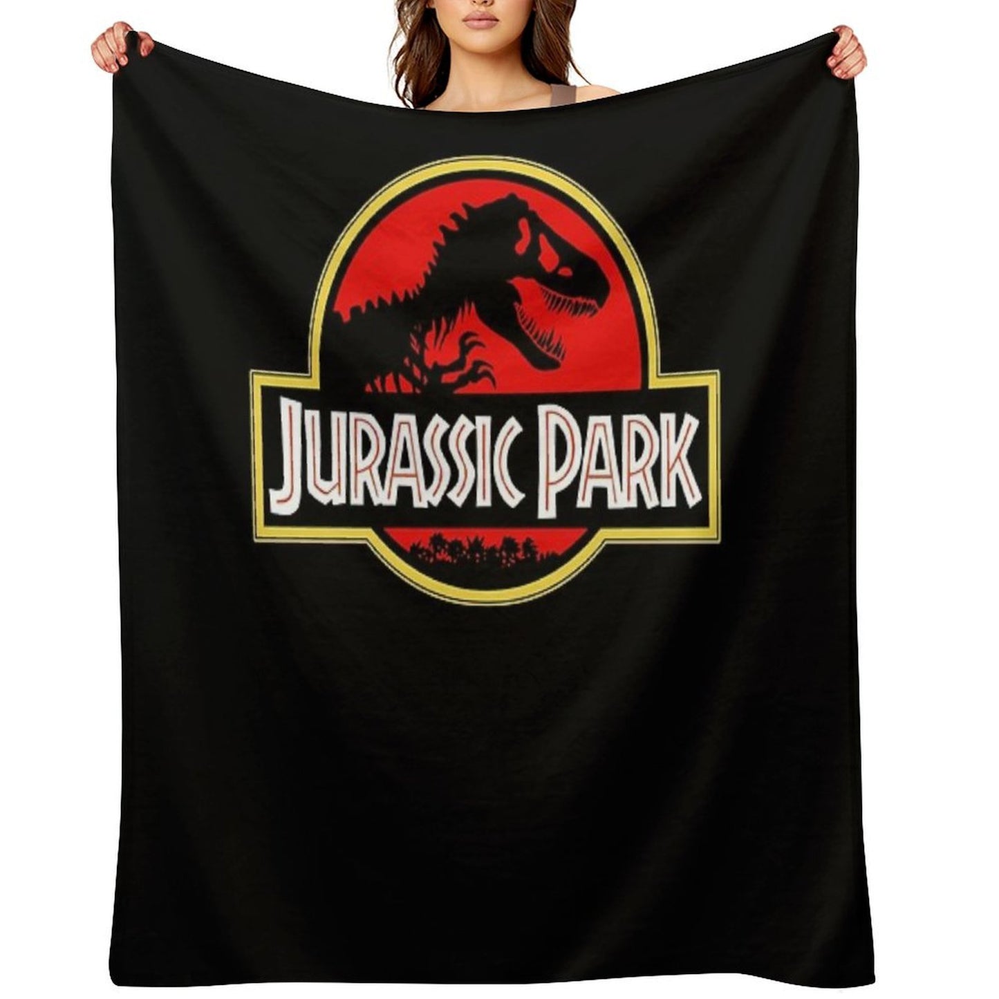 Jurrasic Park Classic Throw Blanket