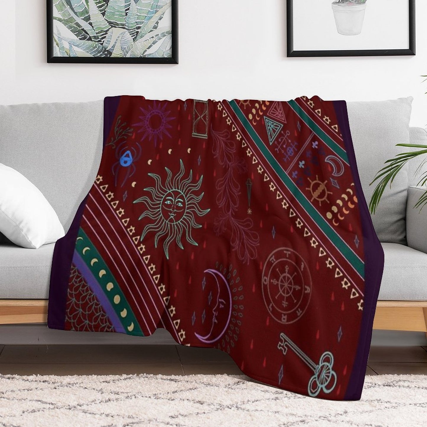 Pyramid Throw Blanket