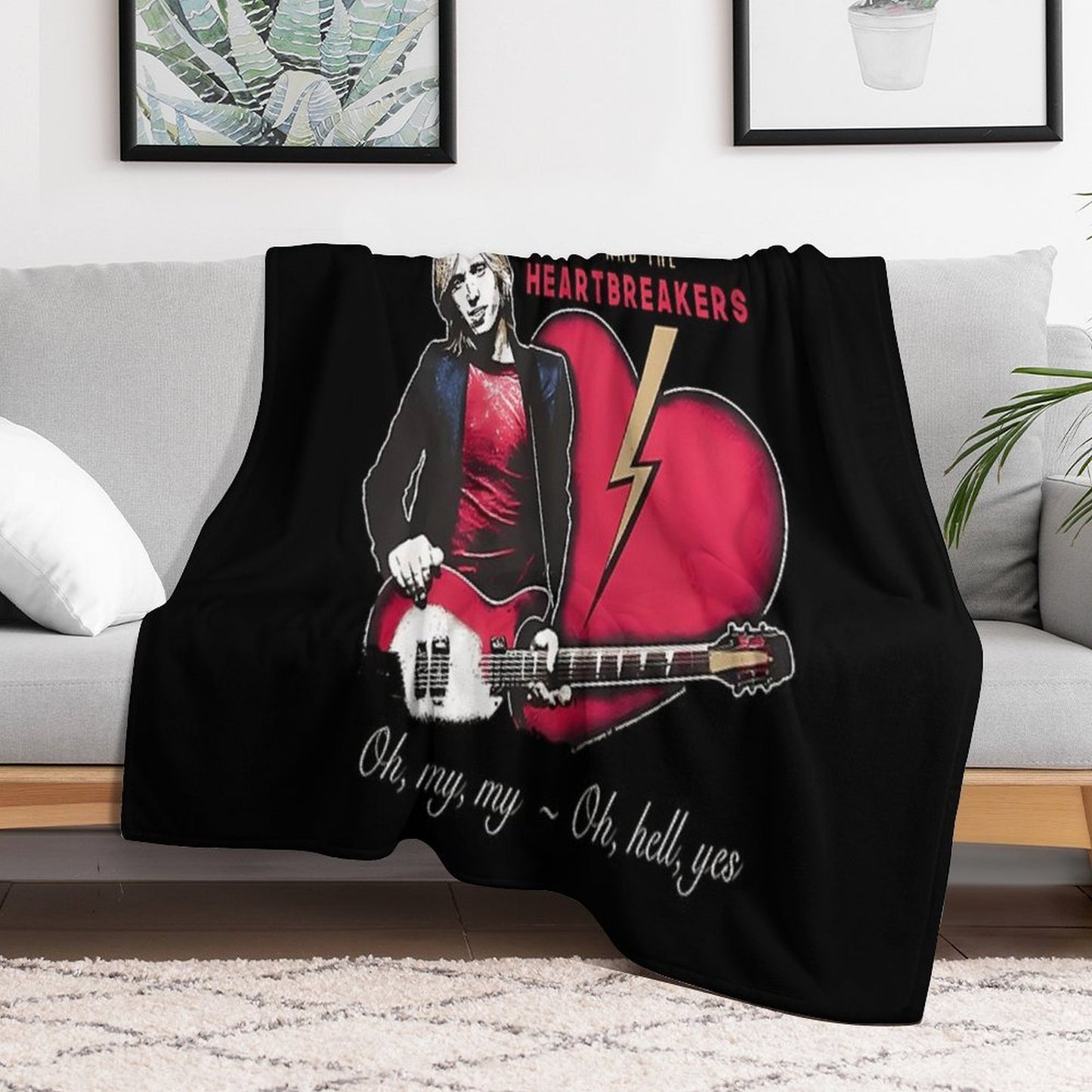 Inspired By --- (Tom And Petty Boys) --- Like A God Throw Blanket