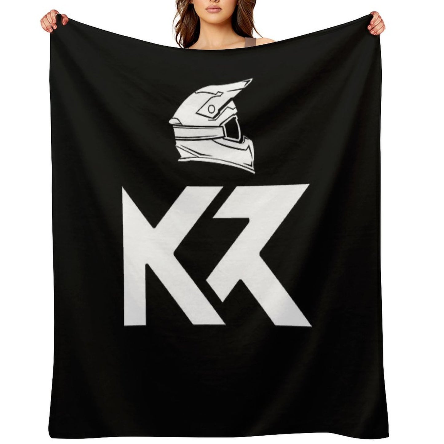 KR Motocross Throw Blanket