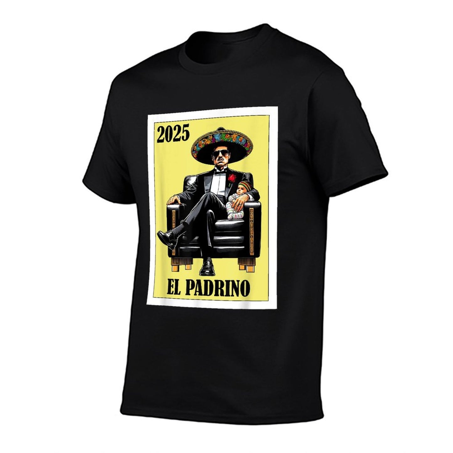 Funny Mexican Baptism Padrino Proposal 2025 - El Padrino T-Shirt