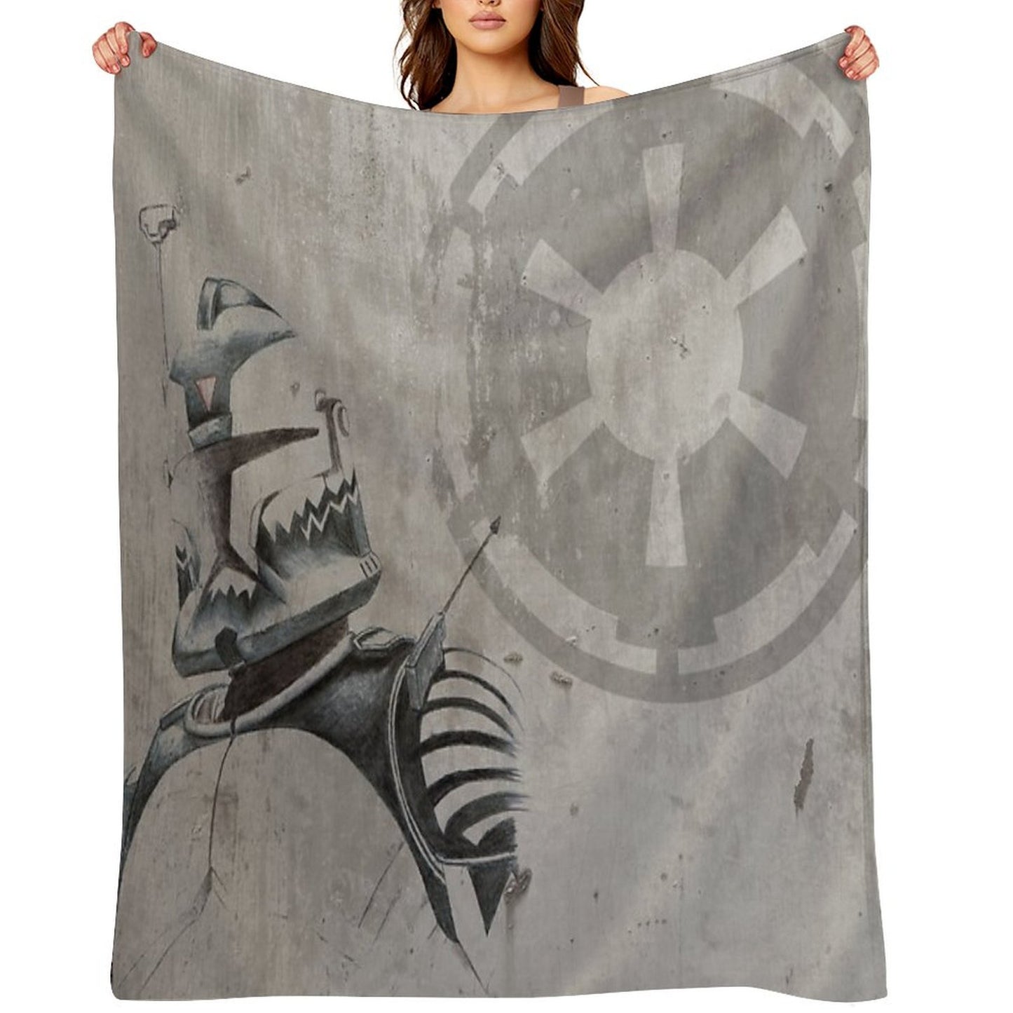 Clone Solder Throw Blanket
