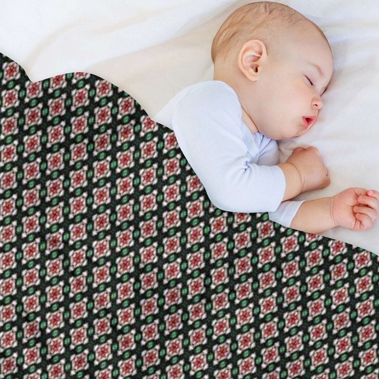 Earth Tones Wild Tiered Diamonds Throw Blanket