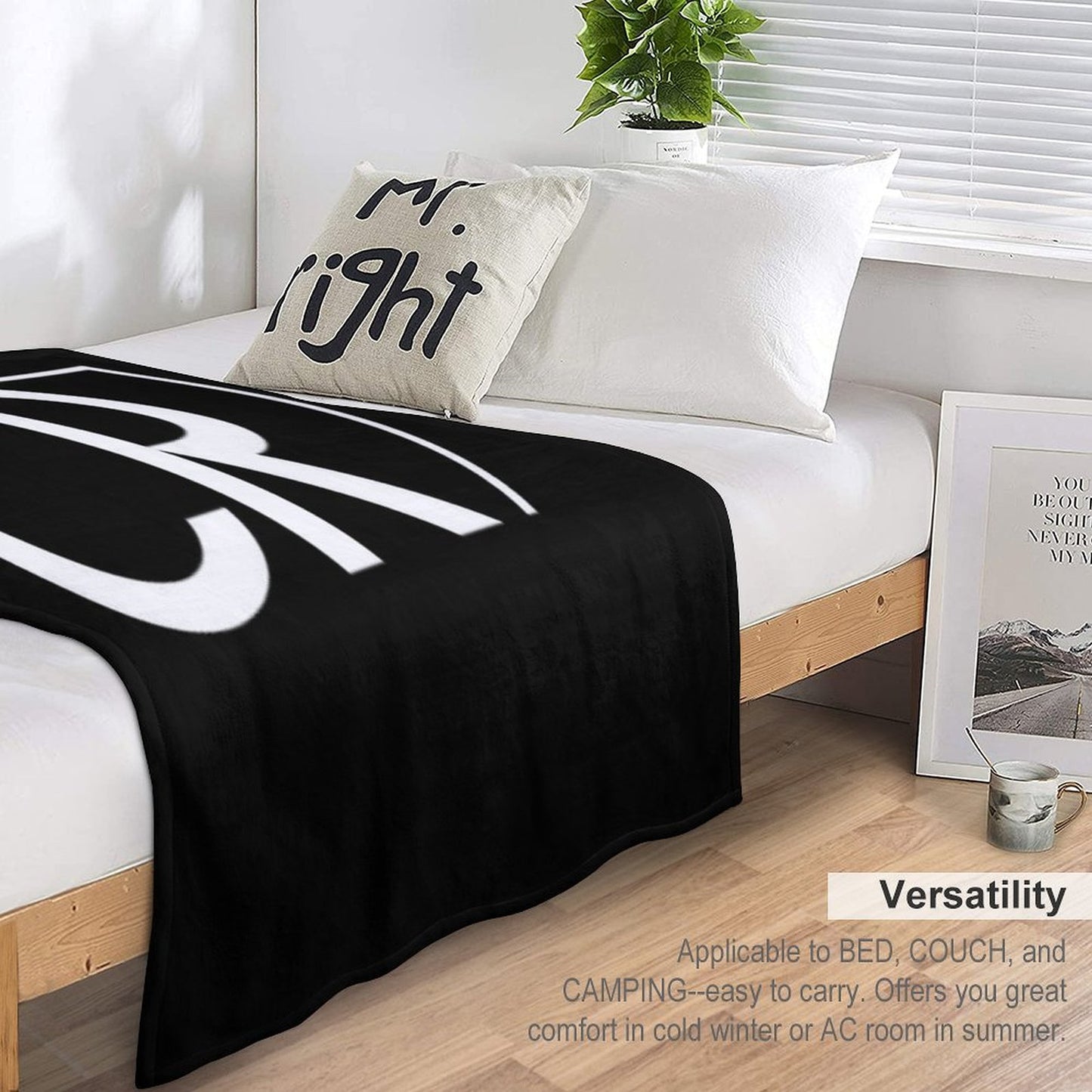 Cristiano Ronaldo Throw Blanket