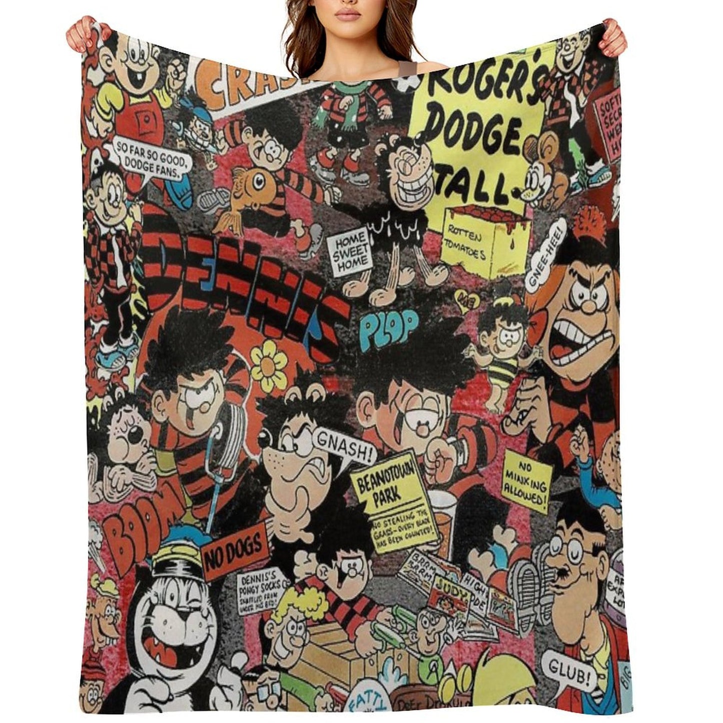 Beano 2 Throw Blanket