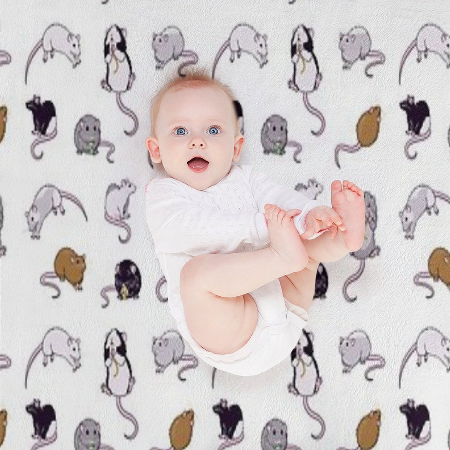 Rats, Rats, Rats Throw Blanket