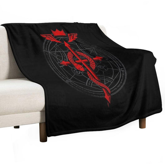 Alchemist Flamel Throw Blanket