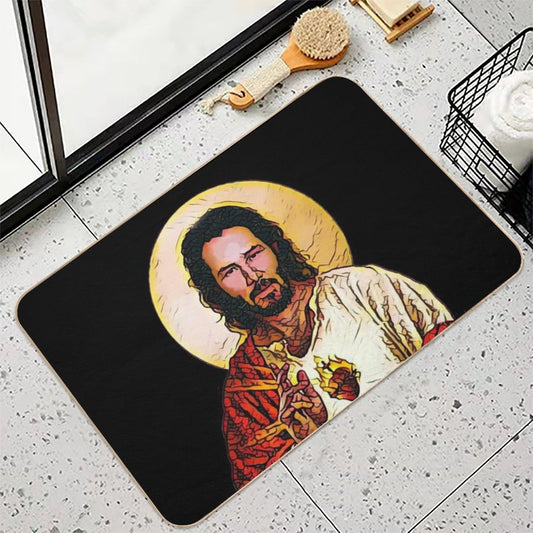 Holy Keanu - T-Shirts, Gadgets & Face Masks Bath Mat