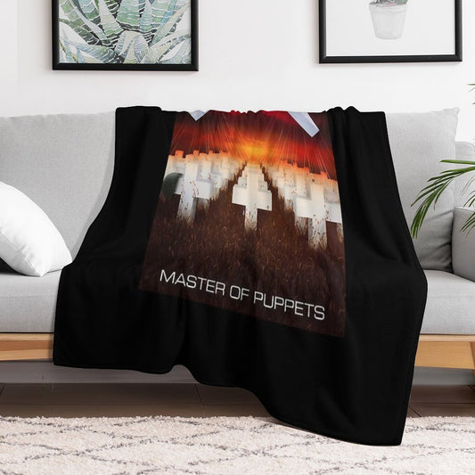 Master Of Puppets (Hq) Classic Throw Blanket