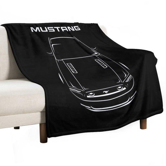 Ford Mustang S197 2013-2014 Throw Blanket
