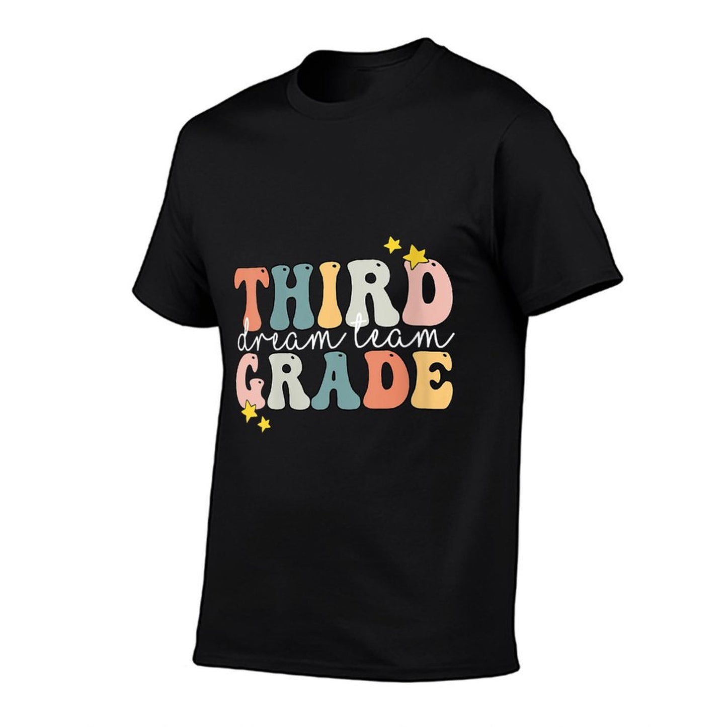 Womens Dream Team Third Grade 3rd Grade Teacher Gift Retro Vintage T-Shirt