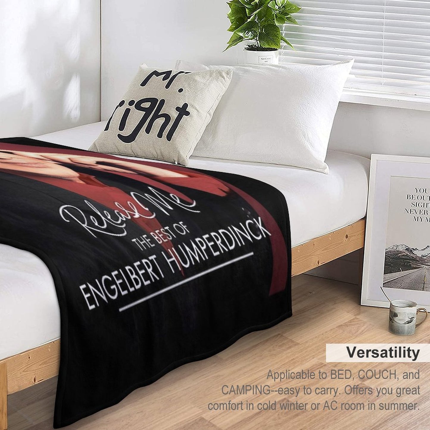 The Best of Engelbert Humperdinck Throw Blanket