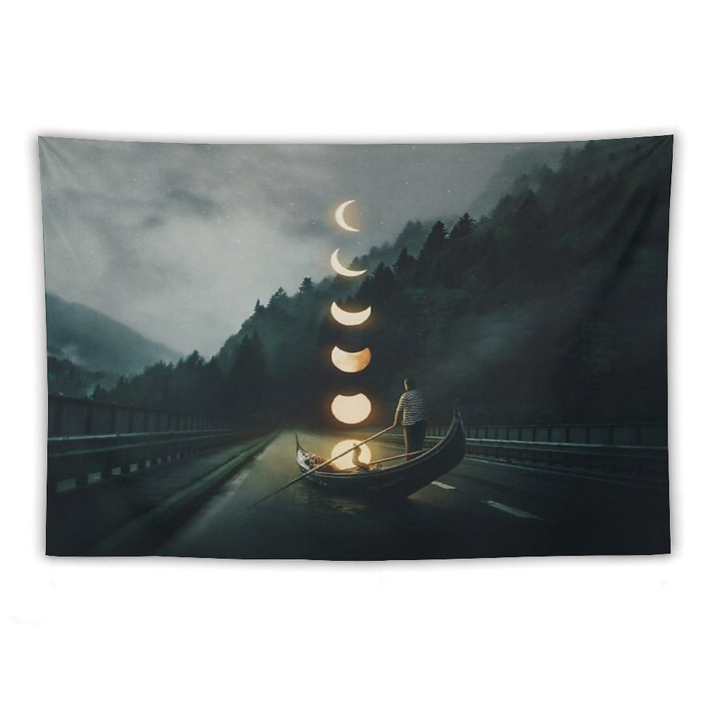 Moon Ride Tapestry
