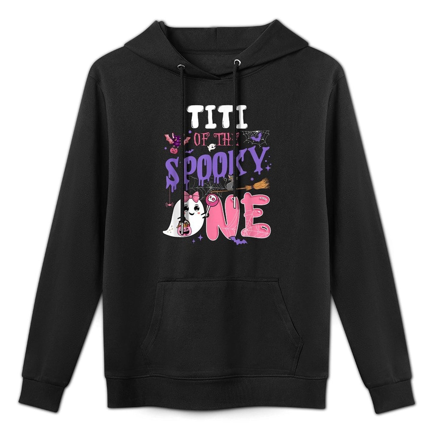 Titi Of The Spooky One 1St Birthday Girl Halloween Ghost Customizable Surface Hoodie