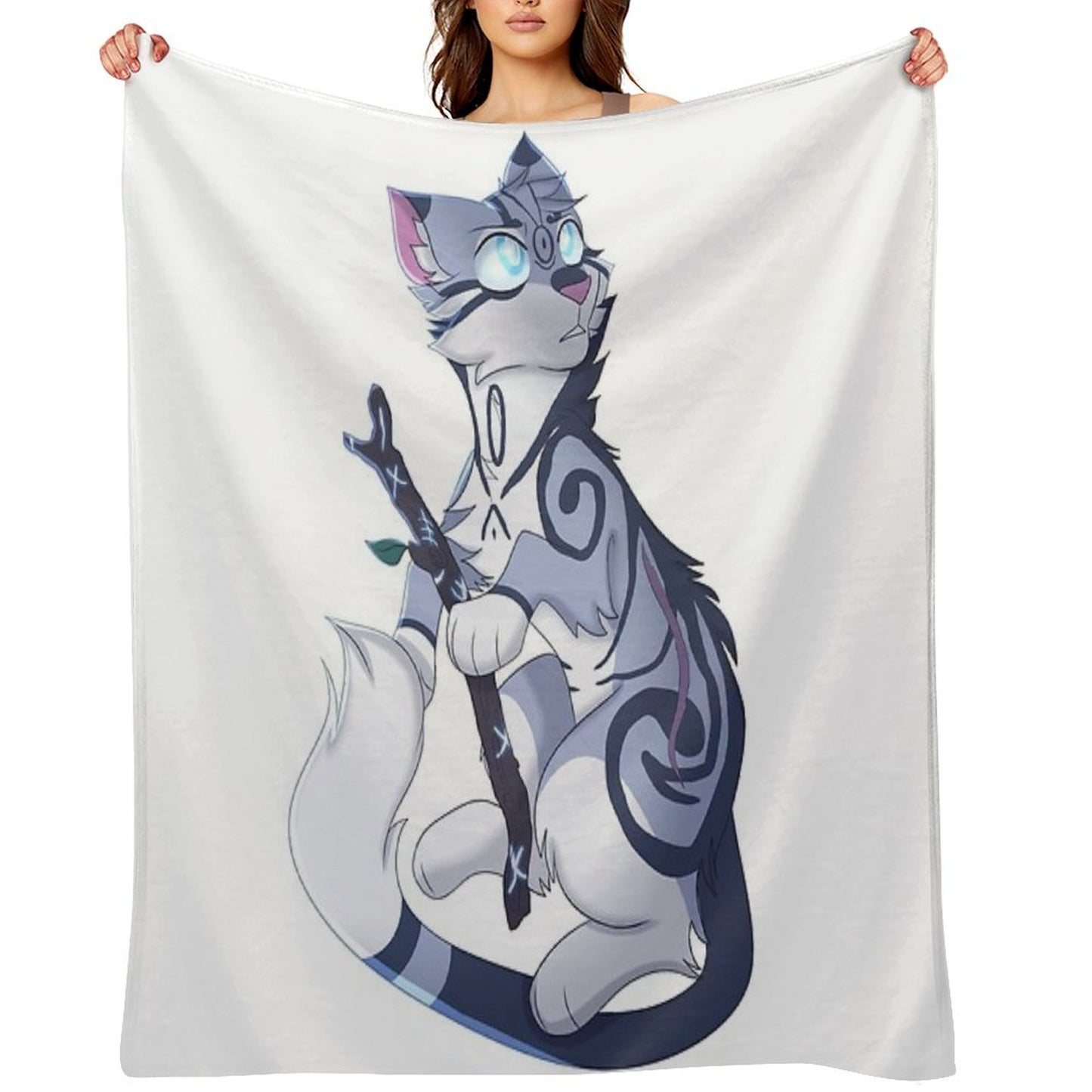 Jayfeather Throw Blanket