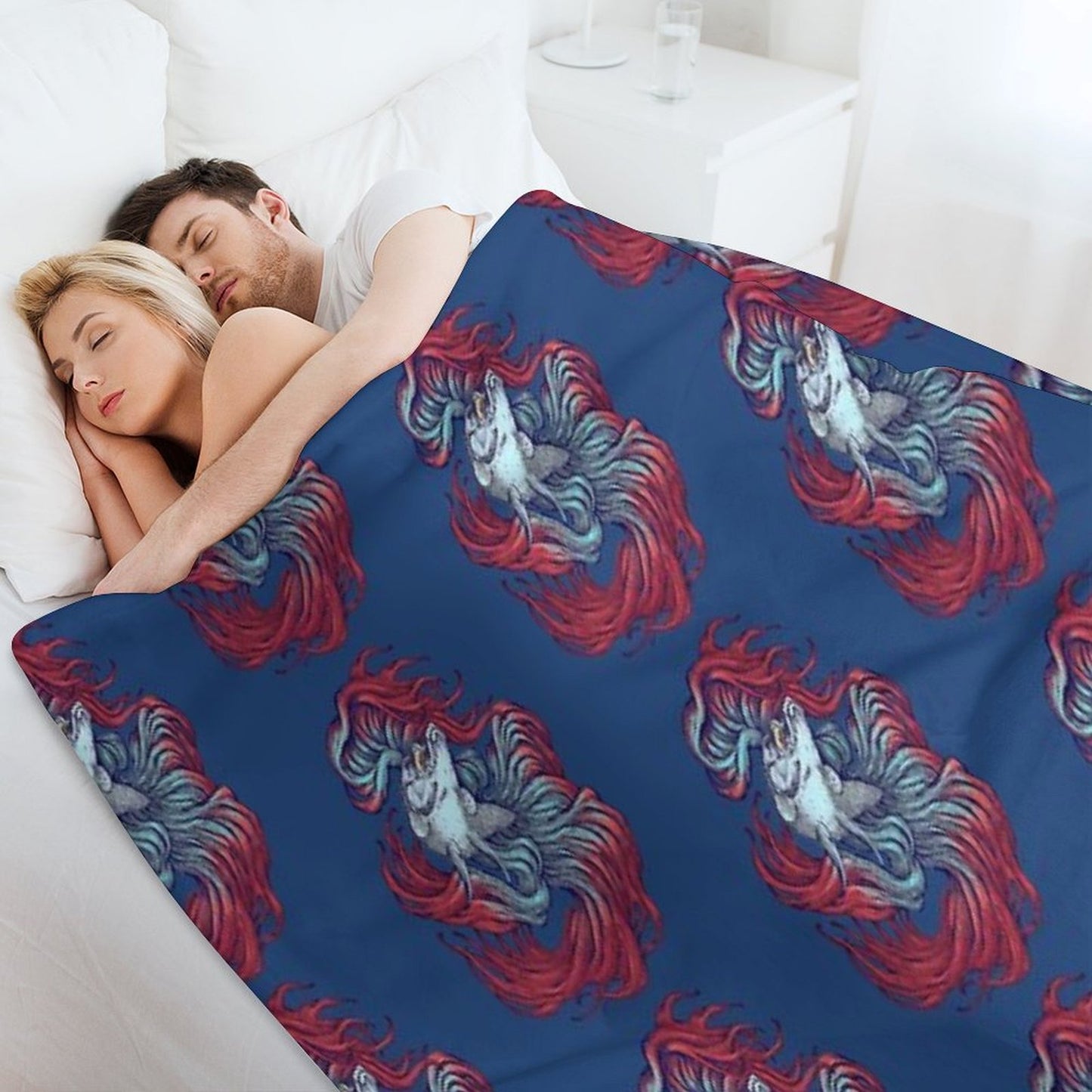 Betta New Wave Throw Blanket