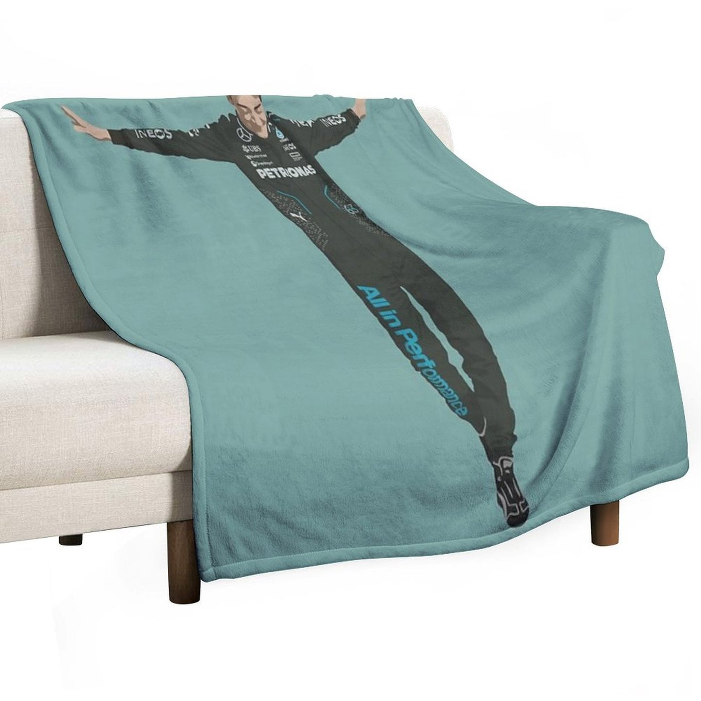George Russell Throw Blanket