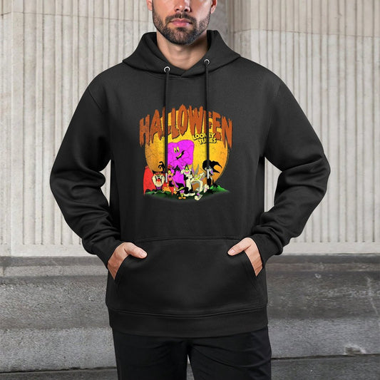Looney Tunes Halloween Night Group Shot Versatile Streetwear Hoodie