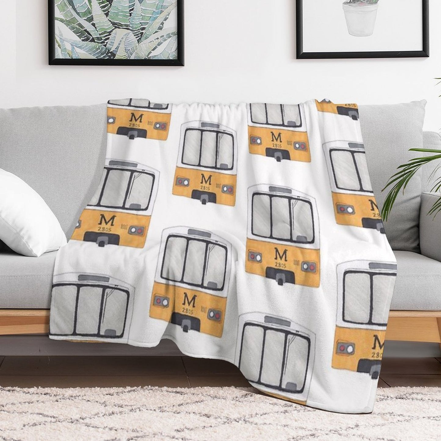 The Metro Throw Blanket
