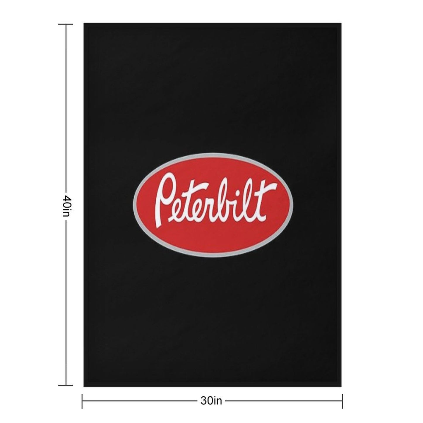 Peterbilt Throw Blanket