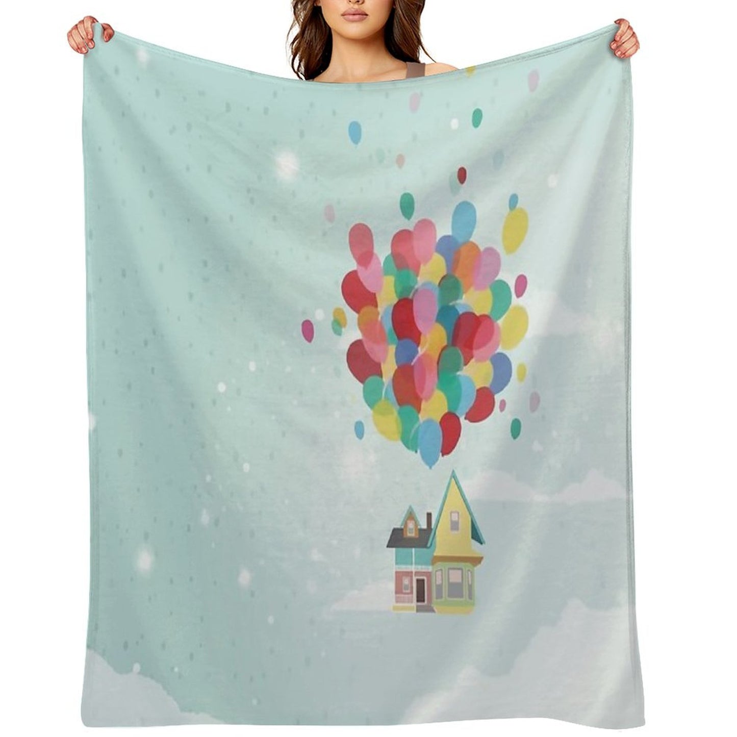 Adventure Is Out There Throw Blanket