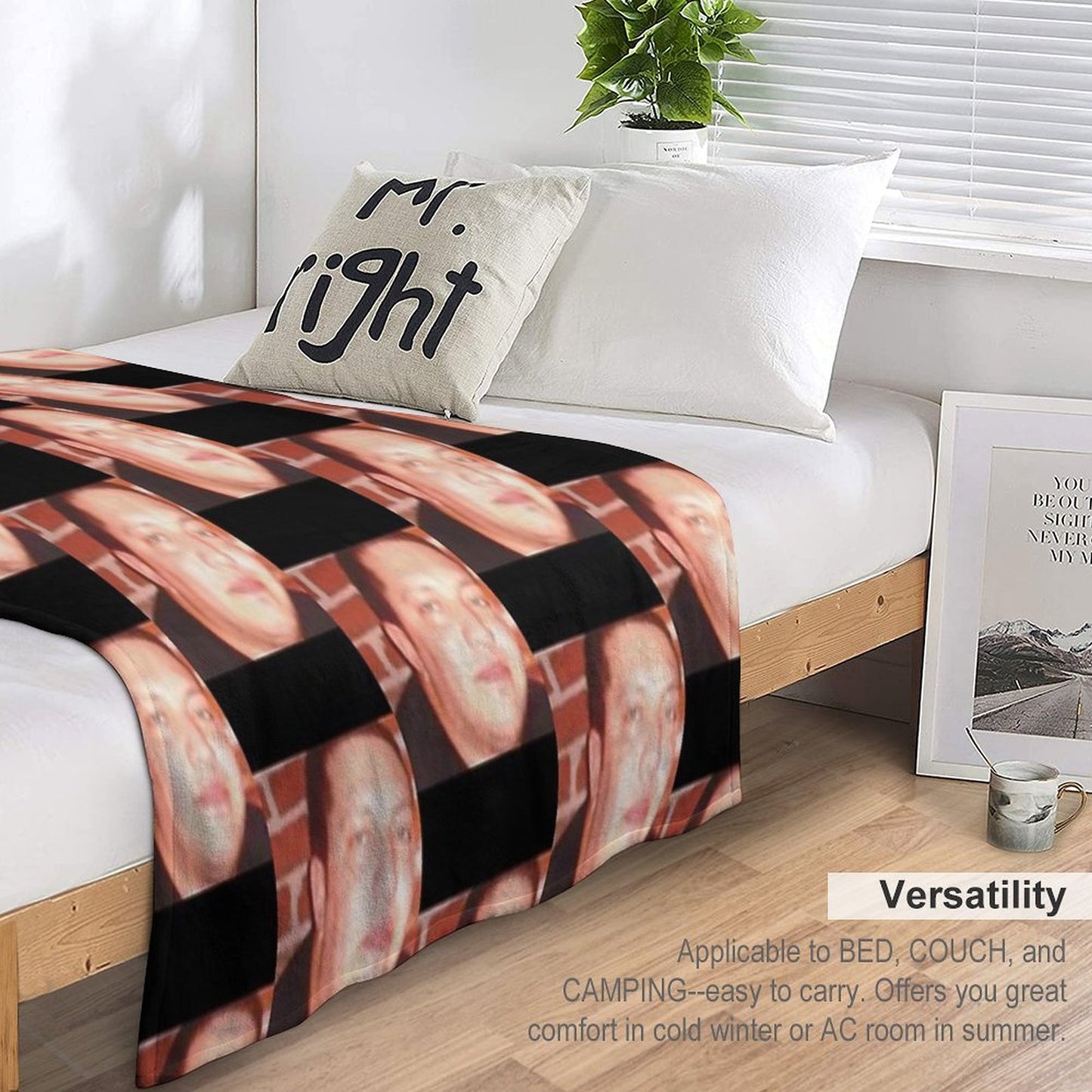 Sal Vulcano Throw Blanket