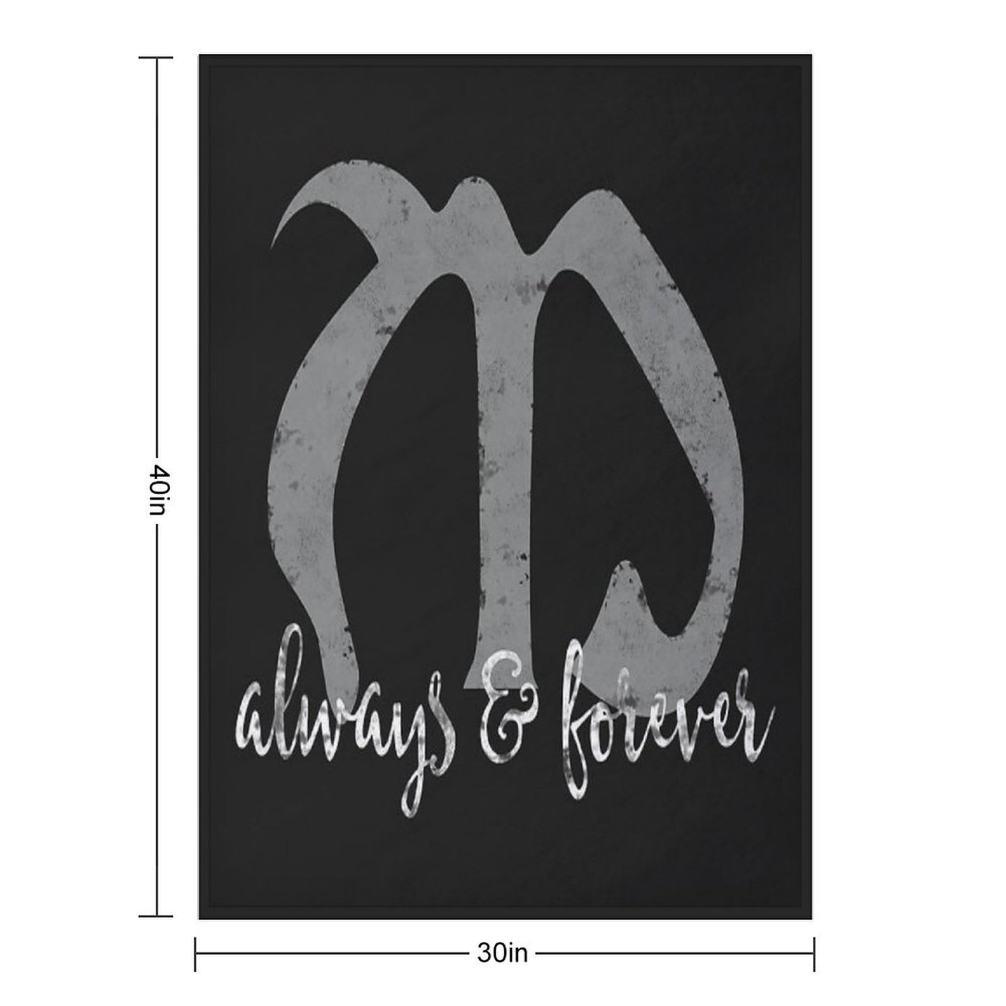 Always & Forever - The Originals Throw Blanket