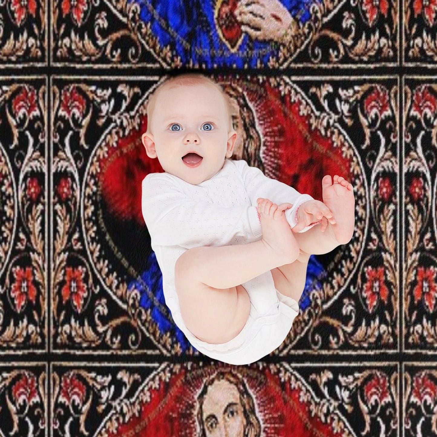 Father Ted Scared Sofa Throw Throw Blanket