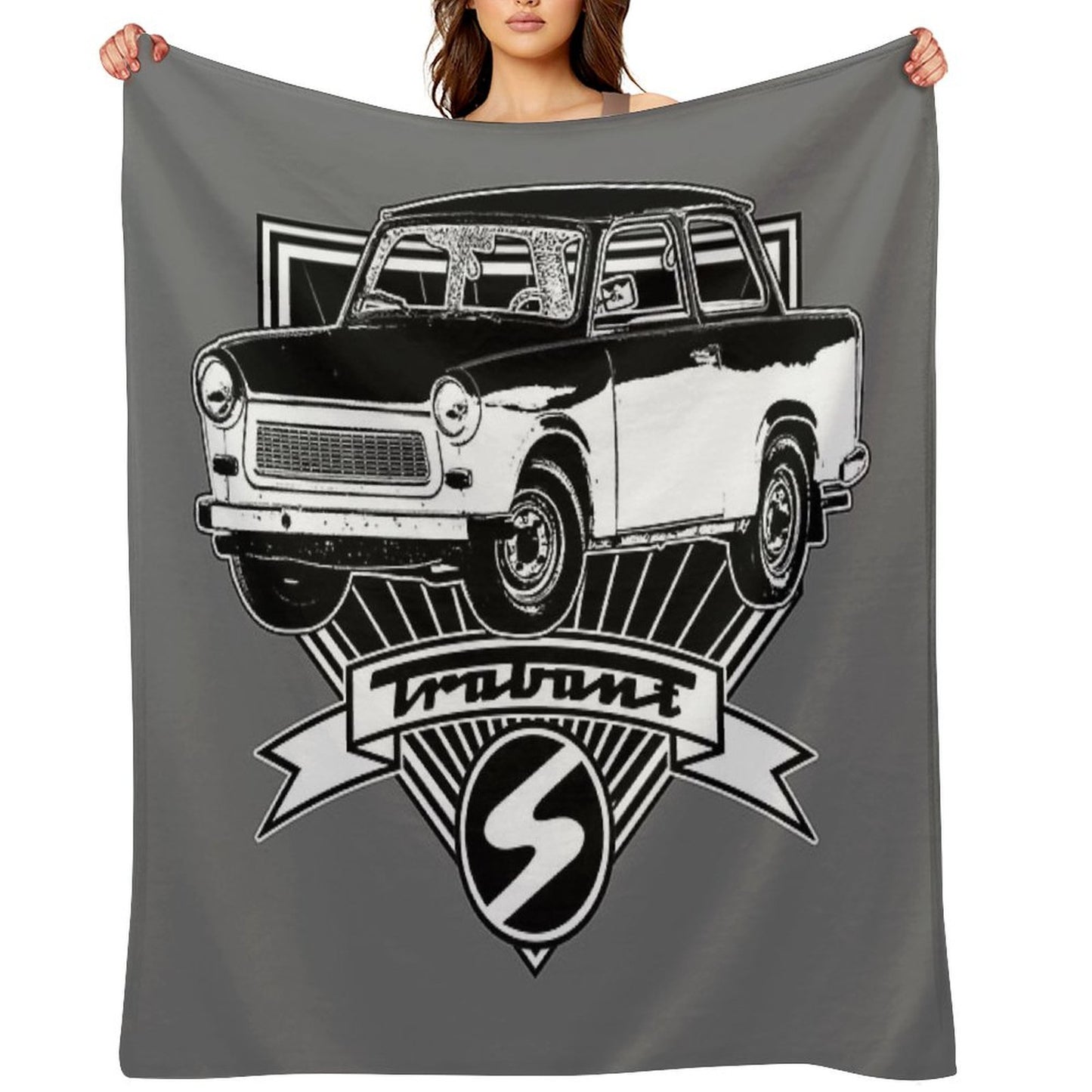 Trabant 601 Throw Blanket