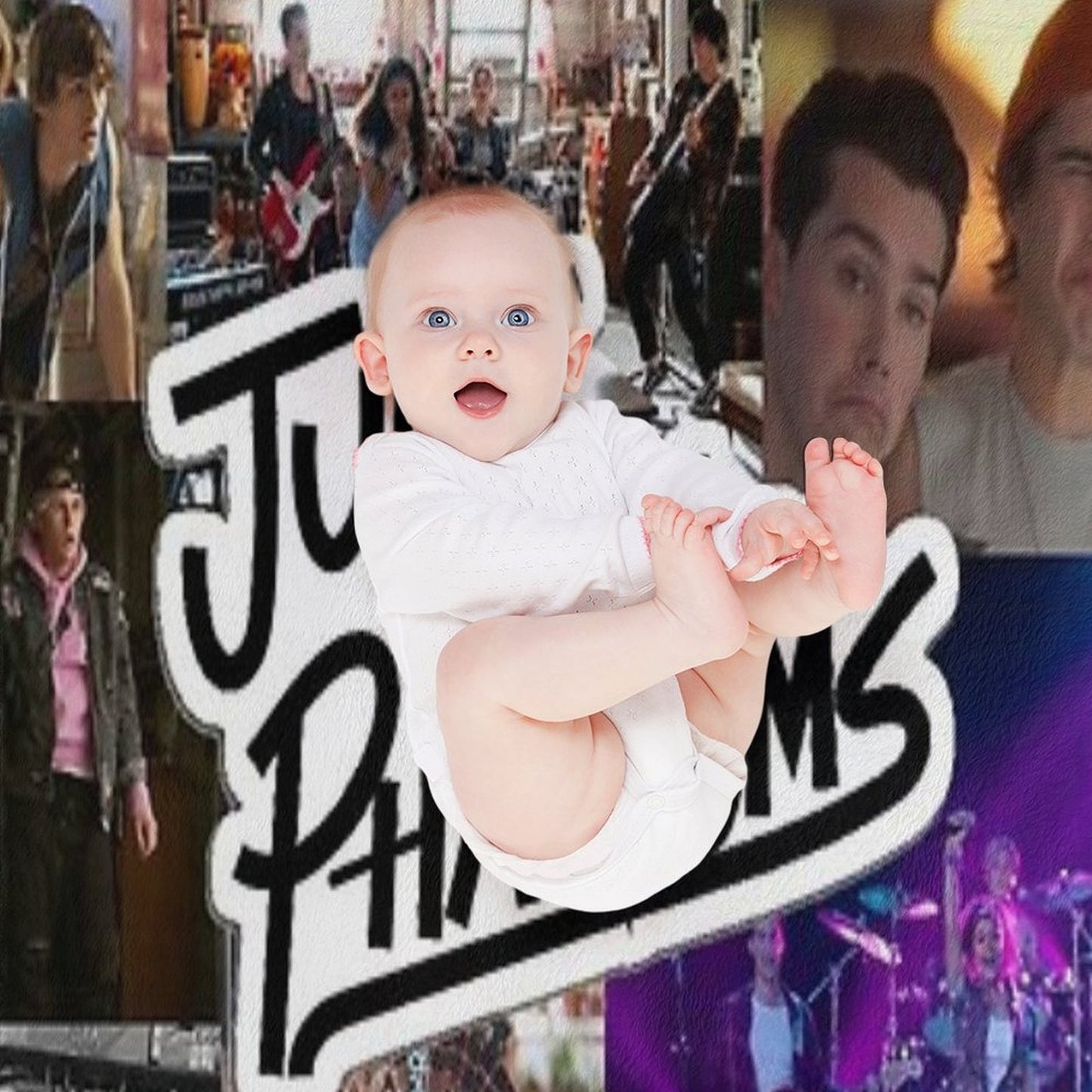 Julie And The Phantoms Band Collage Throw Blanket