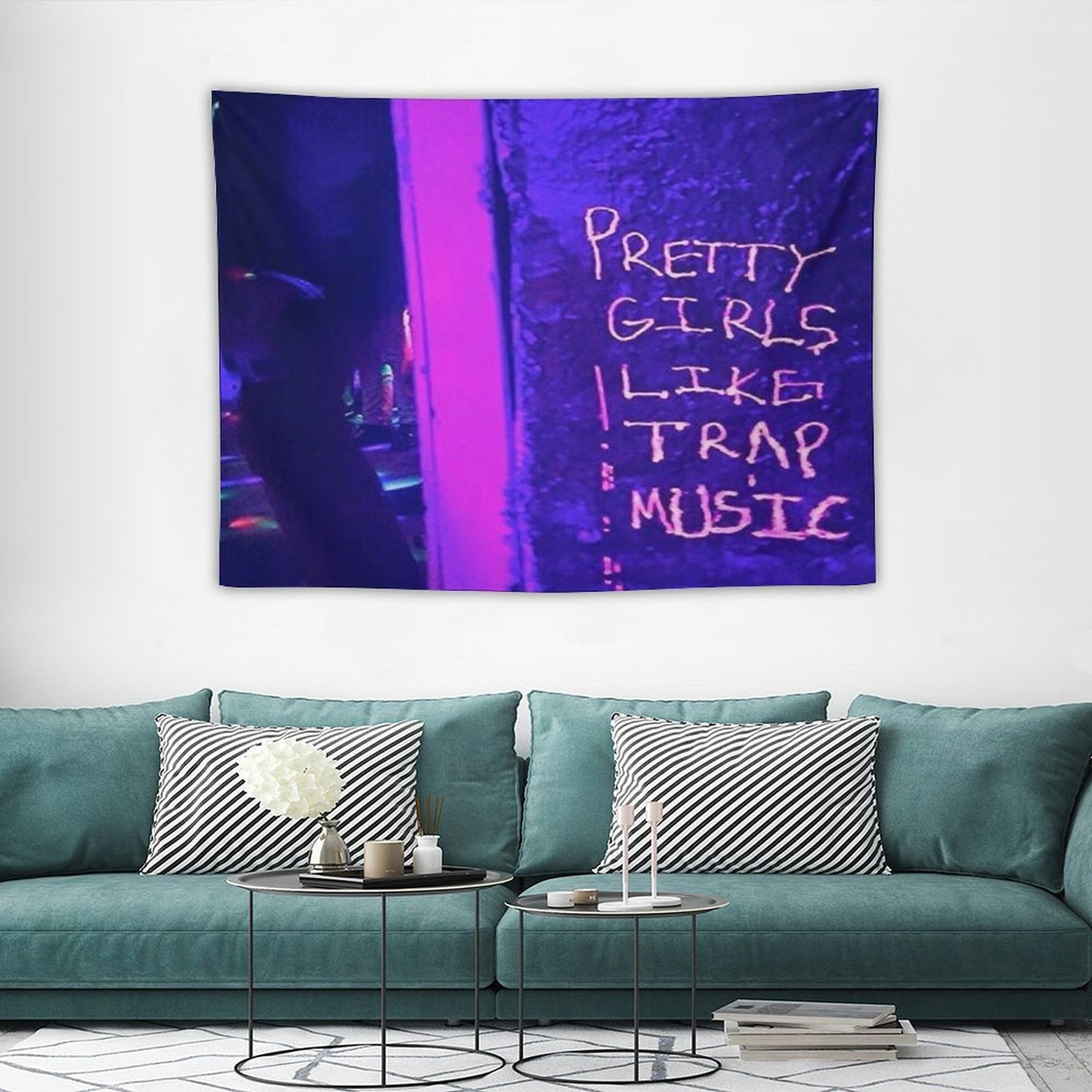 Pretty Girls Like Trap Music Tapestry