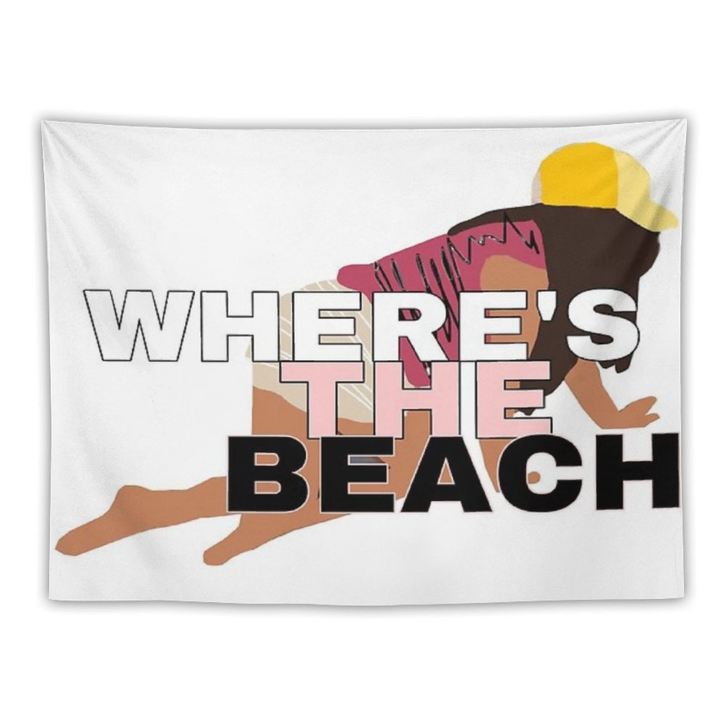 Where's The Beach Tapestry