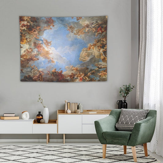 Fresco of Angels in The Palace of Versailles Tapestry