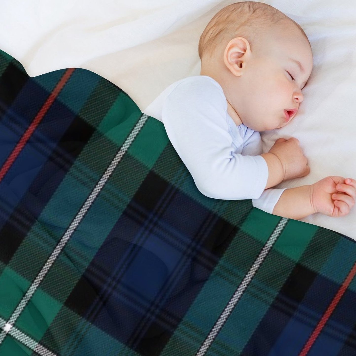 MacKenzie Modern Tartan Throw Blanket