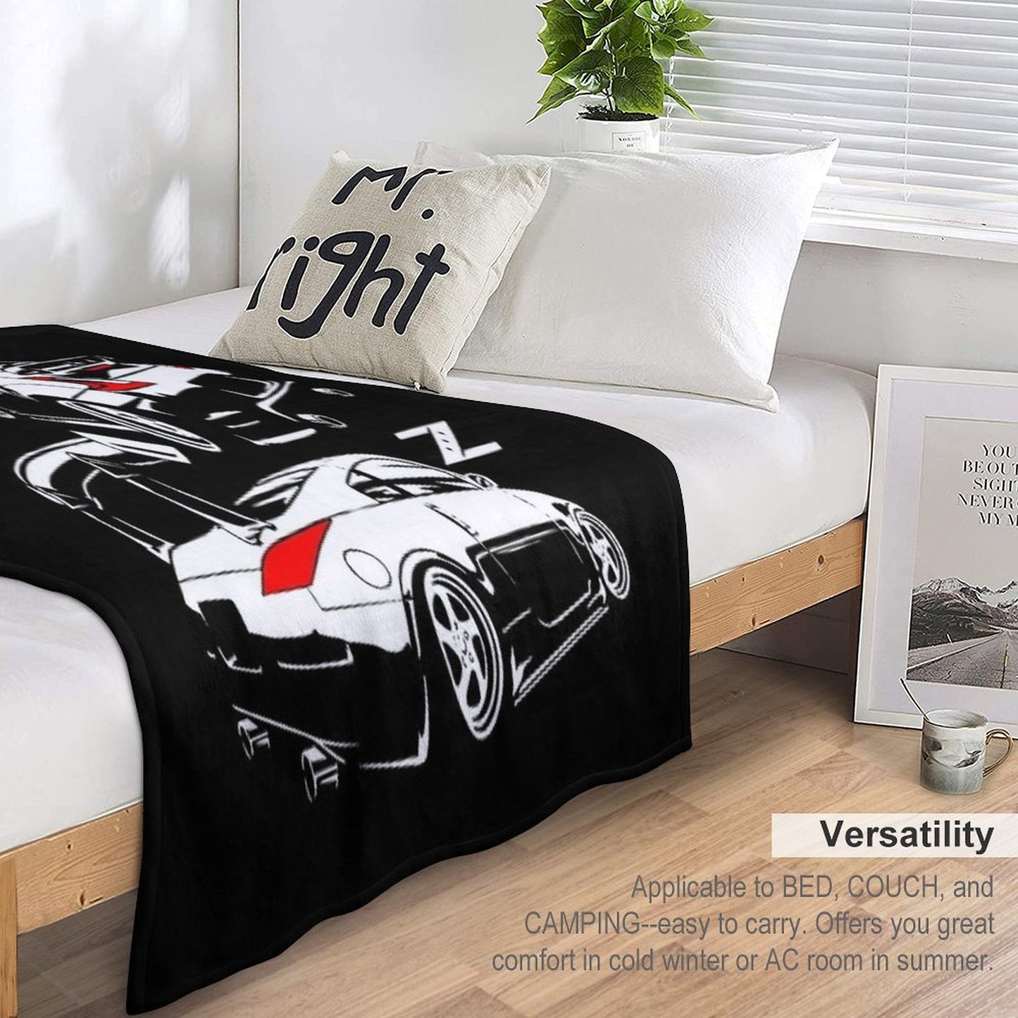 Z Family. 350z 370z 300zx Throw Blanket