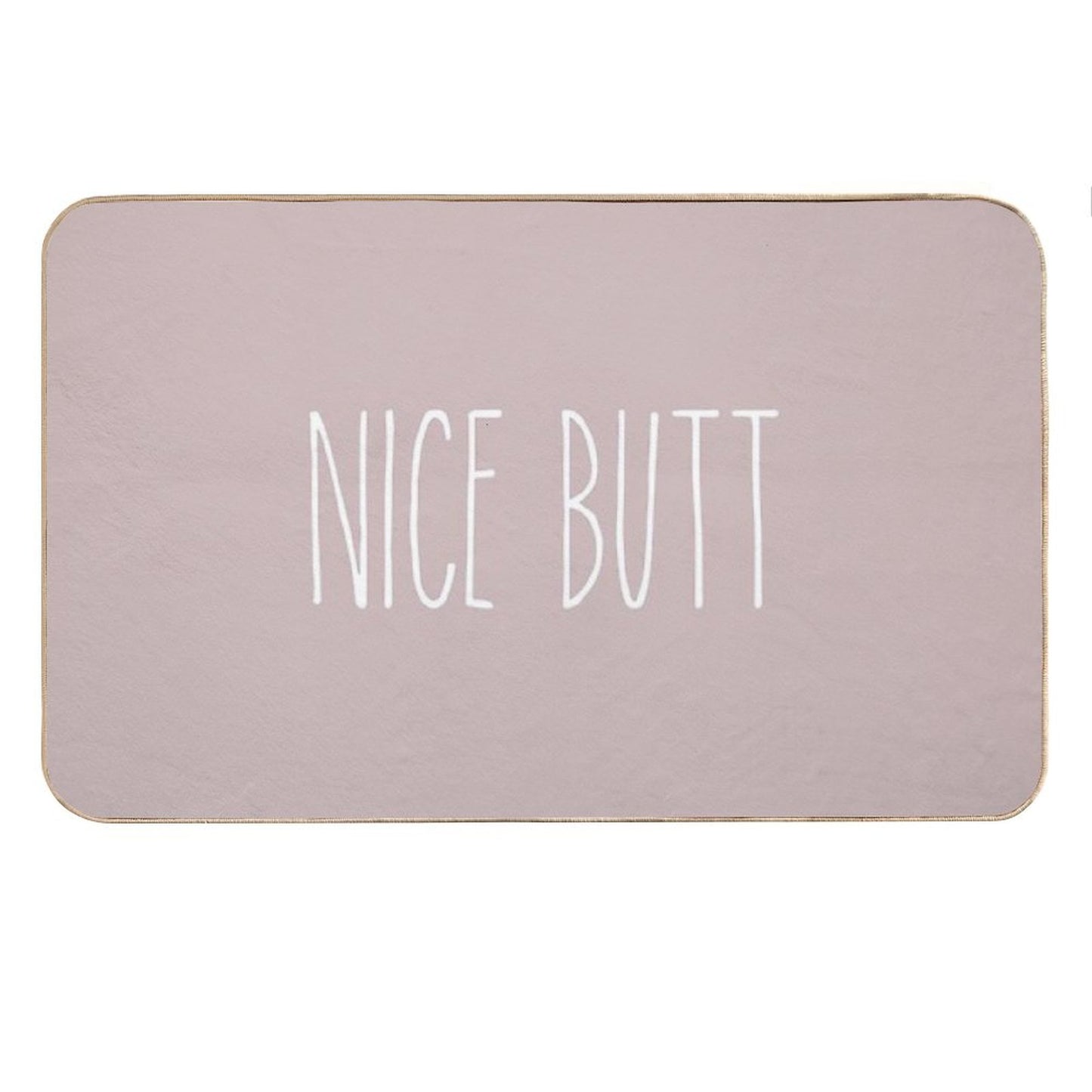 Nice Butt Matching Bath Mat And Shower Curtain Bath Mat