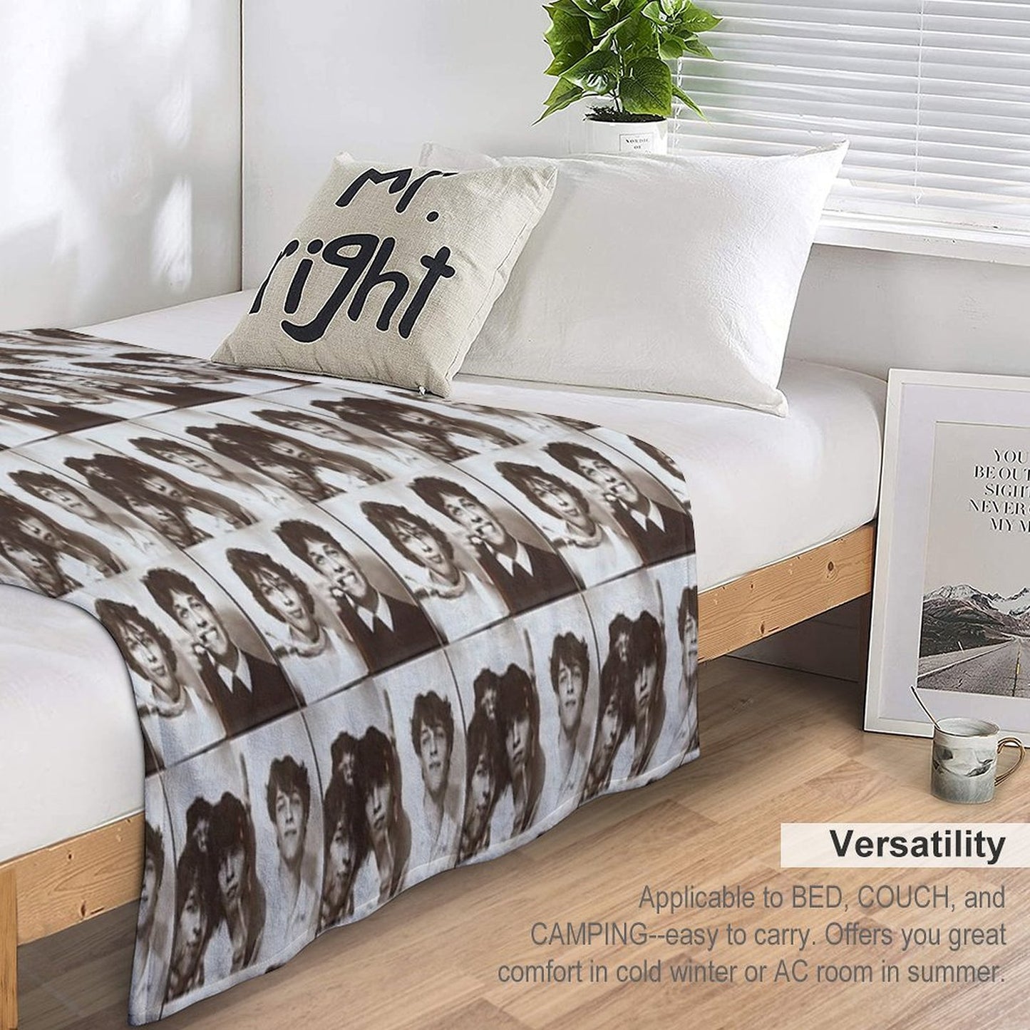 Sturniolo Triplets Photo Booth Throw Blanket