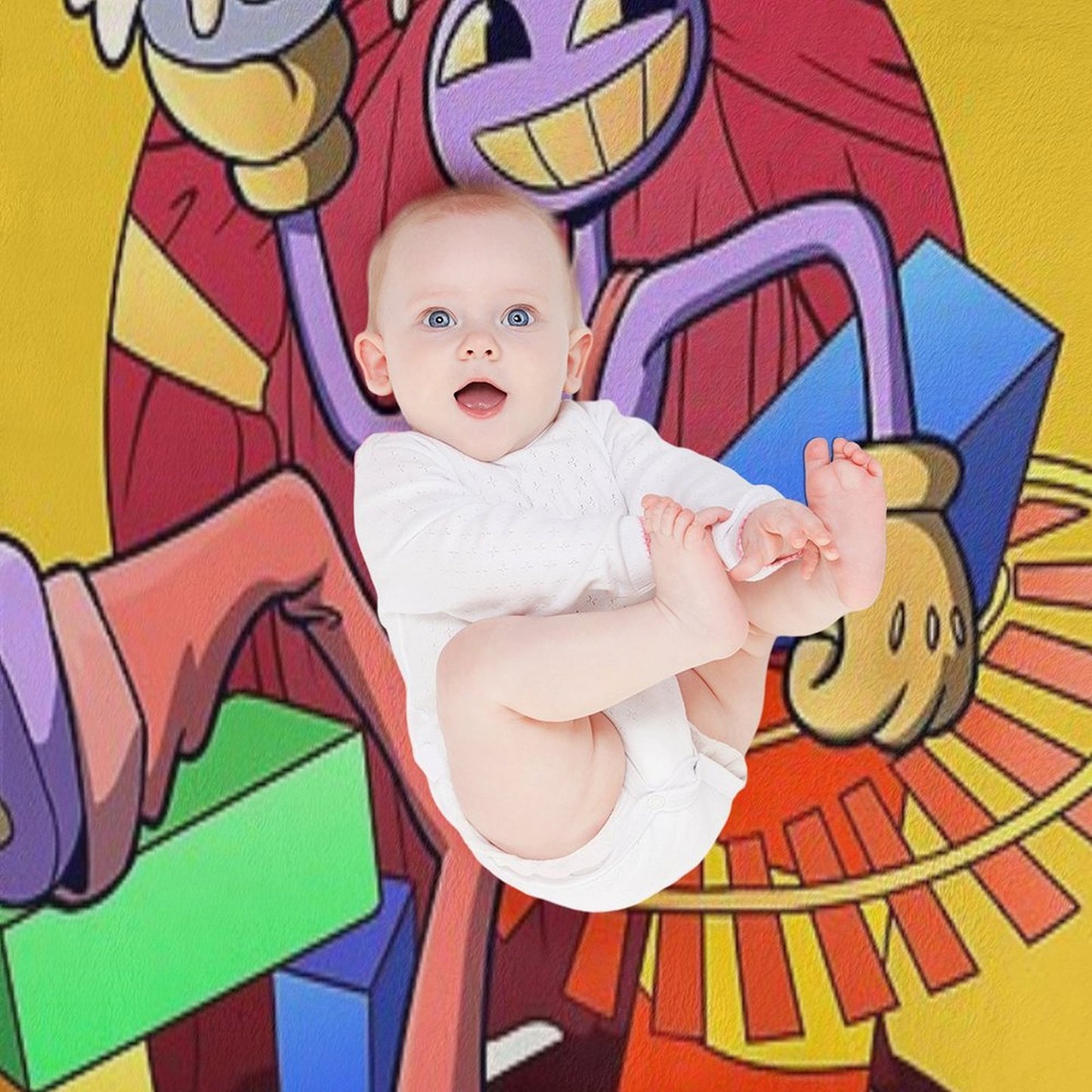 The Amazing Digital Circus - Jax Throw Blanket