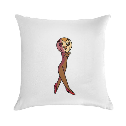 Sassy Hooty Soft Luxury Feel Throw Pillow