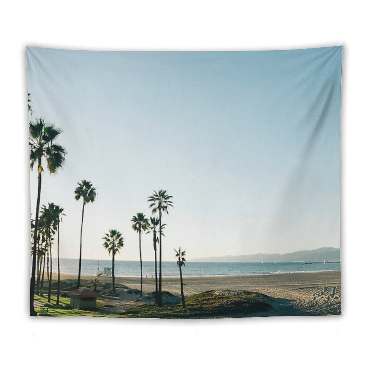 Southern California Palm Trees Tapestry