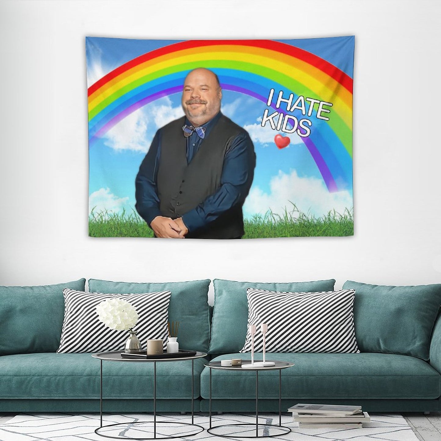 Bertram I Hate Kids Tapestry