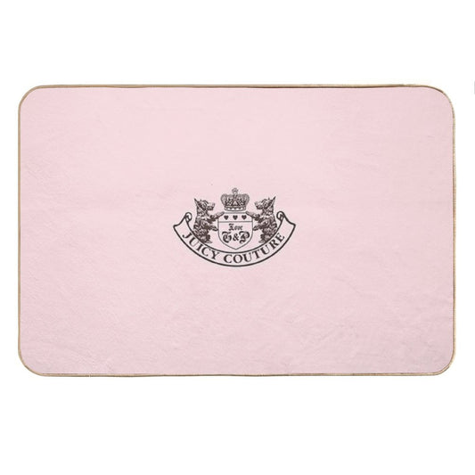 Y2k Juicy Couture Crest Bath Mat