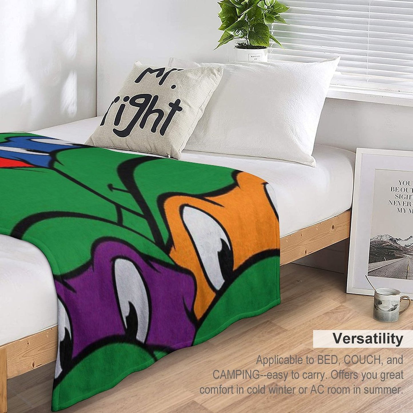 TMNT Throw Blanket