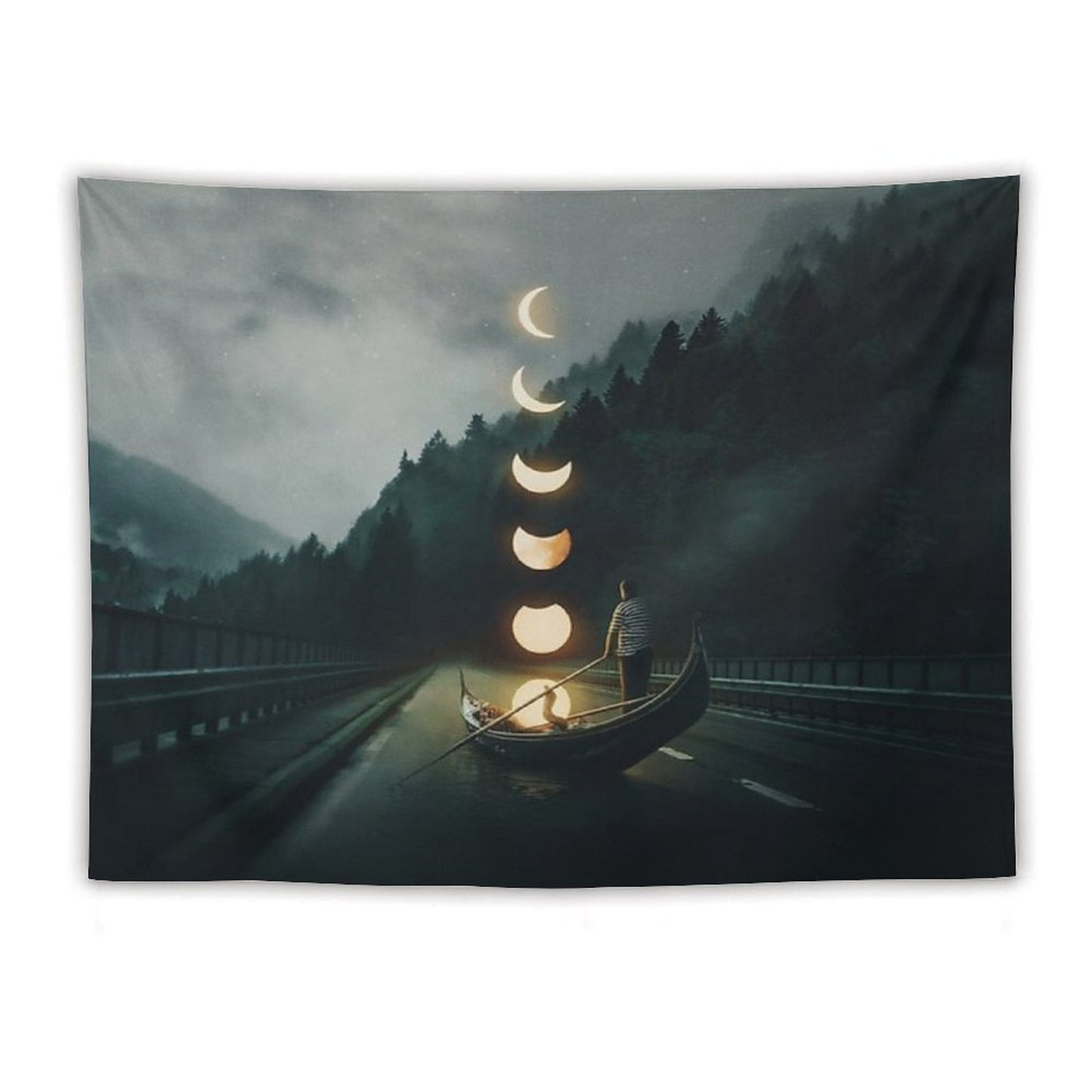 Moon Ride Tapestry