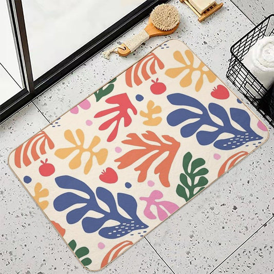 Matisse Flowers Art Bath Mat