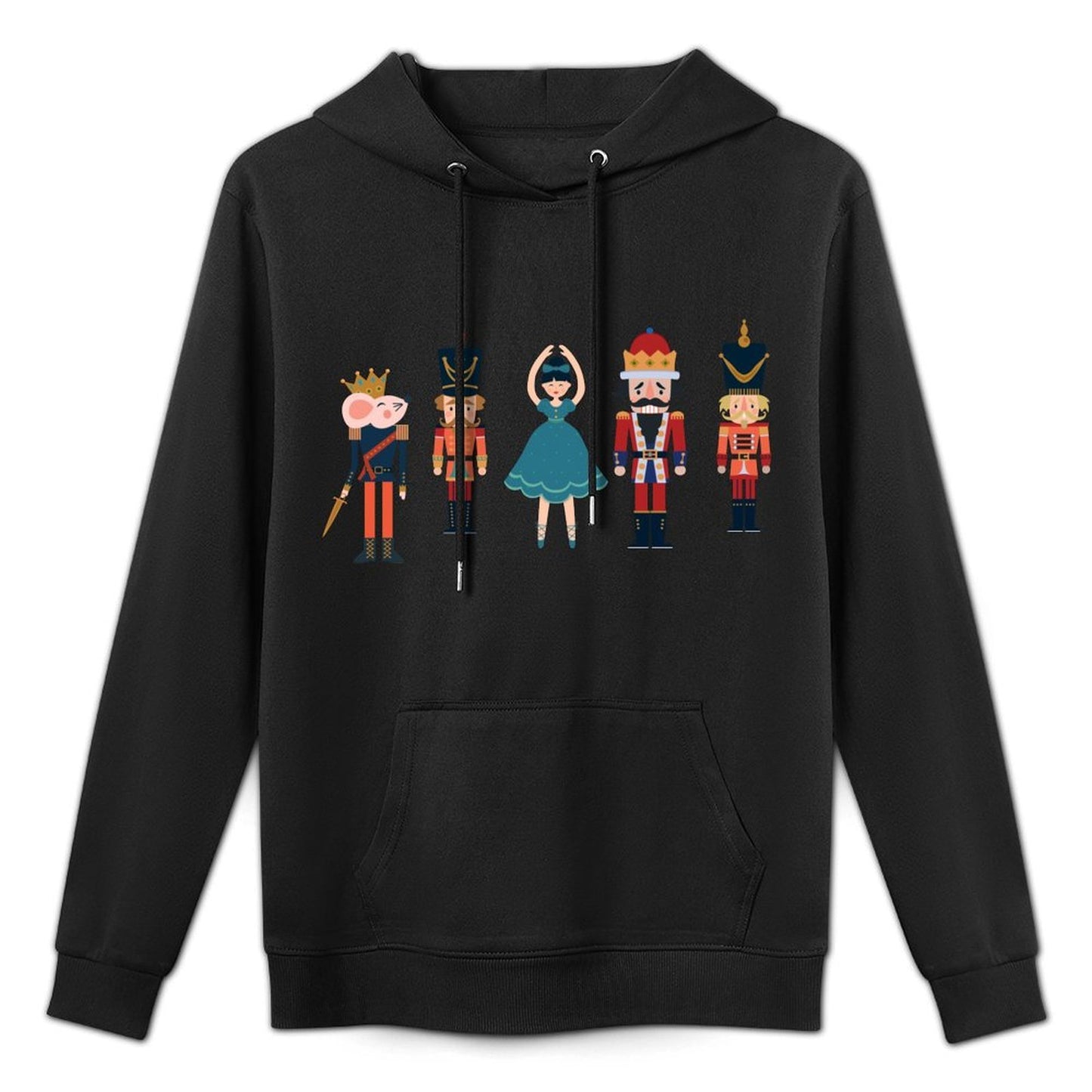 Nutcracker RatMouse King Soldier Princess Ballet Christmas Cotton-Polyester Blend Hoodie